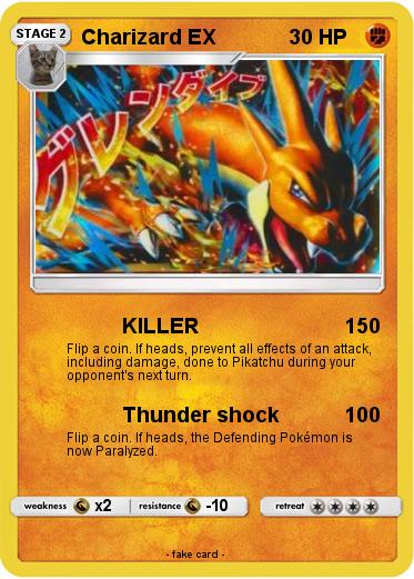 Pokemon Charizard EX