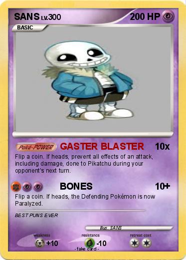 Pokemon SANS