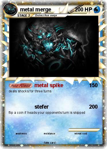 Pokemon metal merge