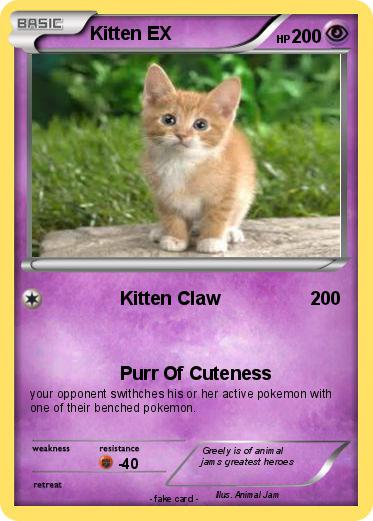 Pokemon Kitten EX