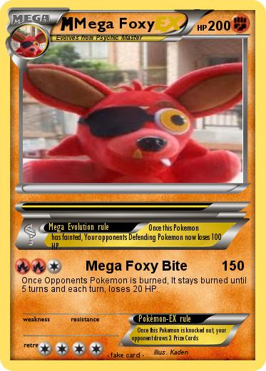 Pokemon Mega Foxy