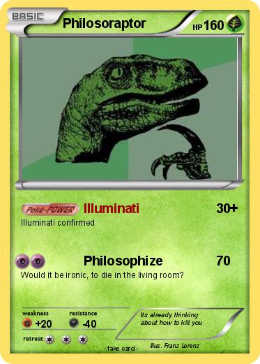 Pokemon Philosoraptor