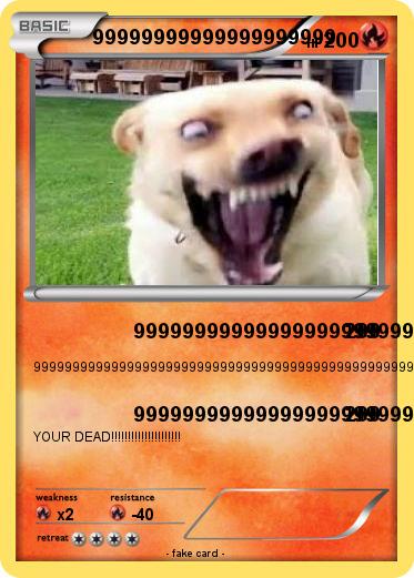 Pokemon 99999999999999999999