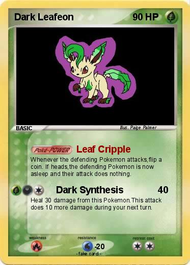 Pokemon Dark Leafeon
