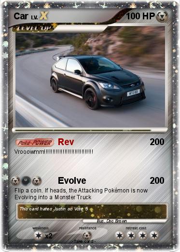 Pokemon Car