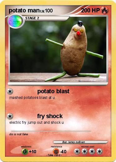 Pokemon potato man