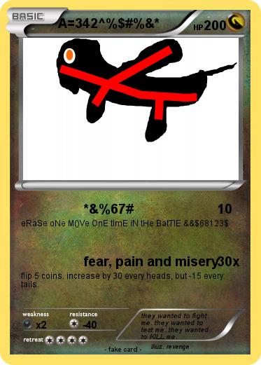 Pokemon A=342^%$#%&*