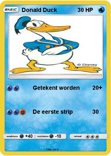 Pokemon Donald Duck
