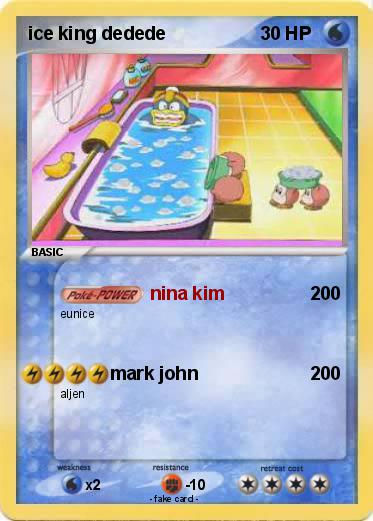 Pokemon ice king dedede