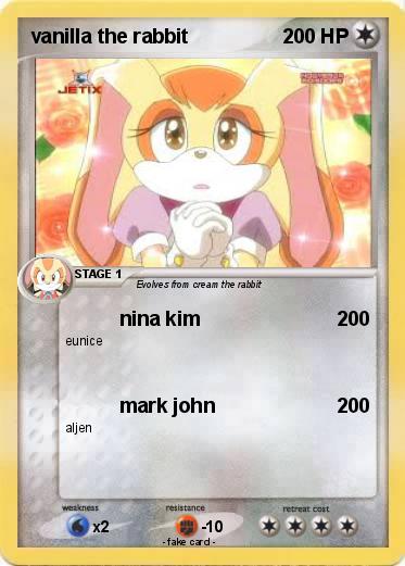 Pokemon vanilla the rabbit