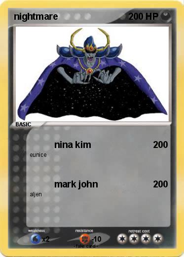 Pokemon nightmare