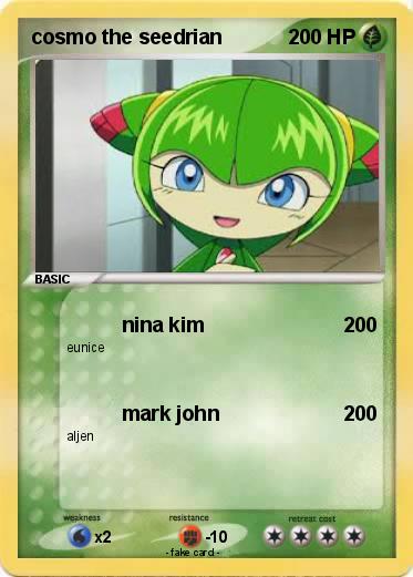 Pokemon cosmo the seedrian
