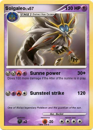 Pokemon Solgaleo