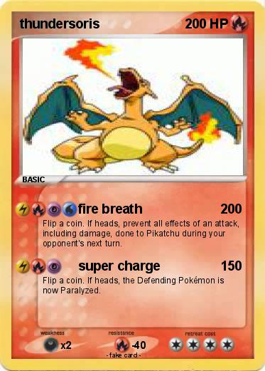 Pokemon thundersoris