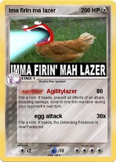Pokemon ima firin ma lazer