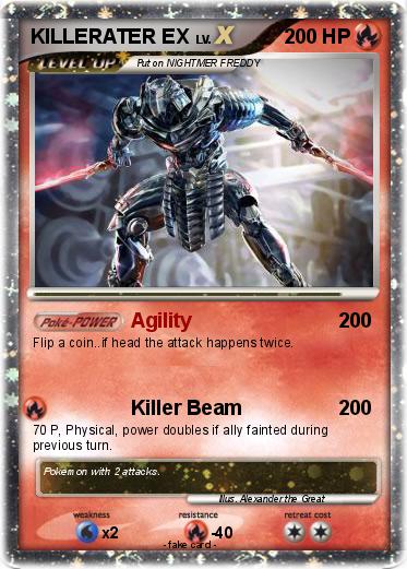 Pokemon KILLERATER EX