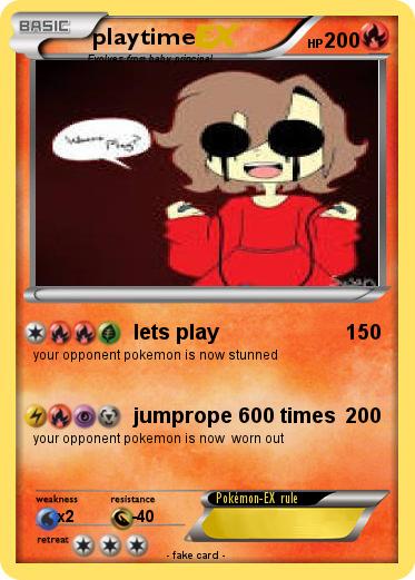 Pokemon playtime
