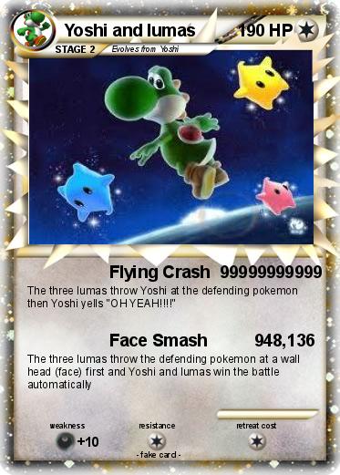 Pokemon Yoshi and lumas