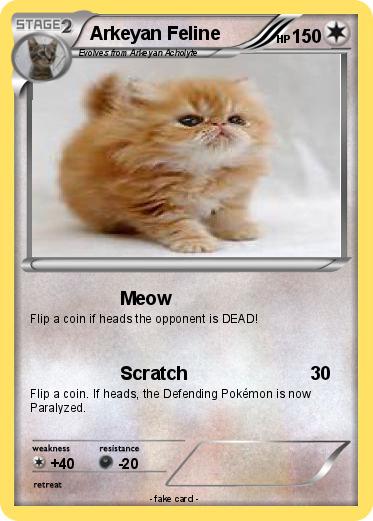 Pokemon Arkeyan Feline