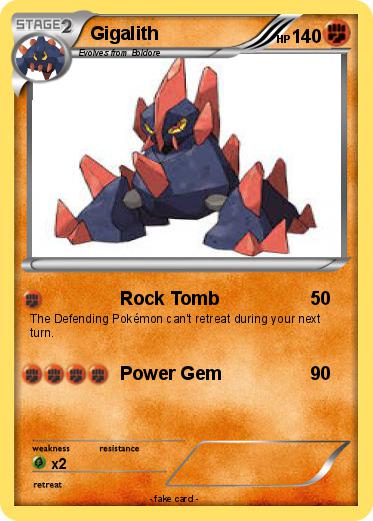 Pokemon Gigalith