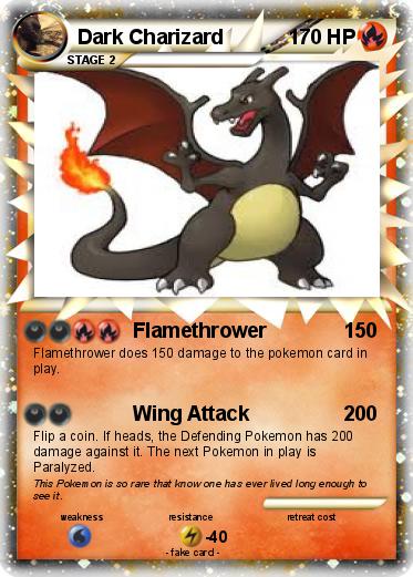 Pokemon Dark Charizard