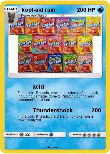 Pokemon kool-aid rain