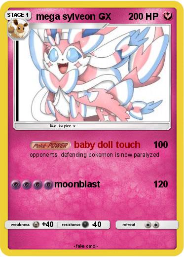 Pokemon mega sylveon GX