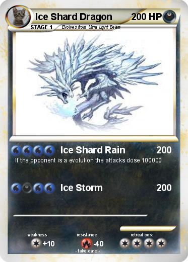 Pokemon Ice Shard Dragon