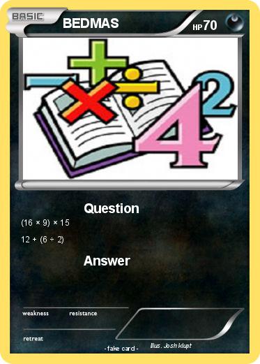Pokemon BEDMAS