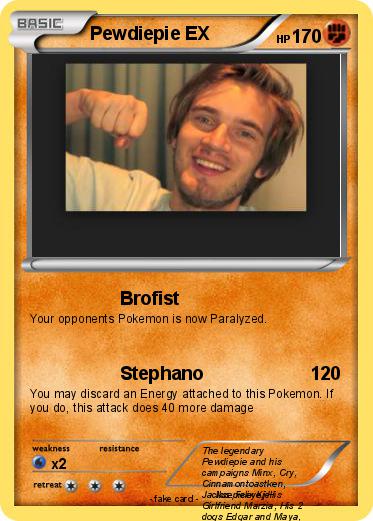 Pokemon Pewdiepie EX
