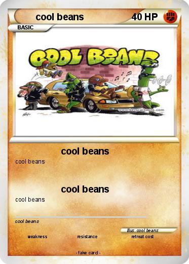 Pokemon cool beans