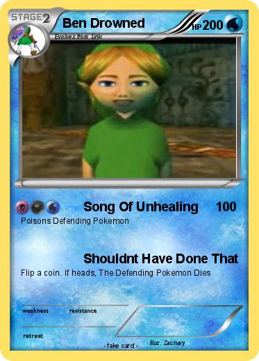 Pokemon Ben Drowned