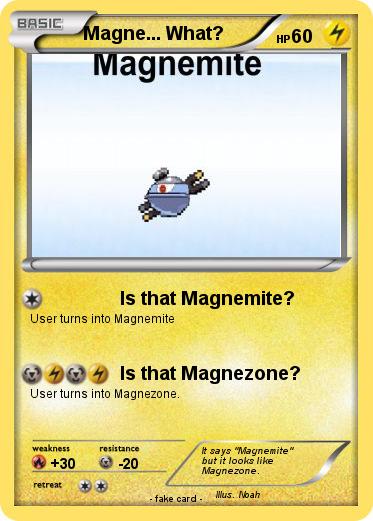 Pokemon Magne... What?