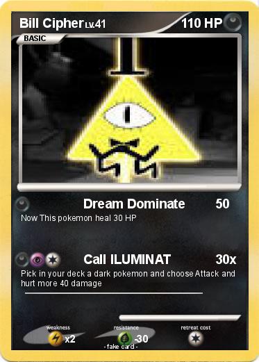 Pokemon Bill Cipher