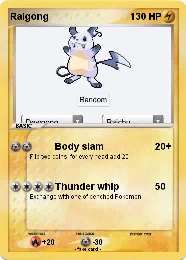 Pokemon Raigong