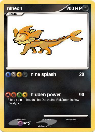 Pokemon nineon