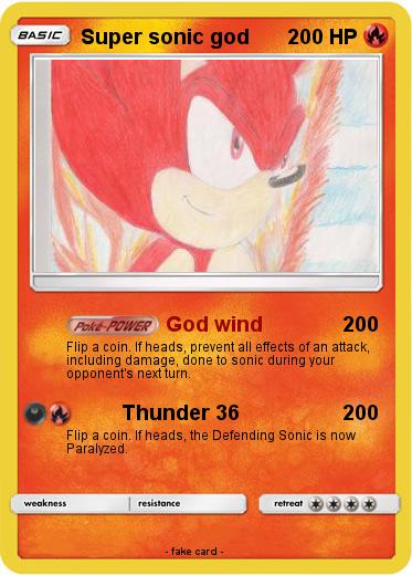 Pokemon Super sonic god