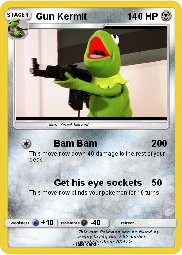 Pokemon Gun Kermit