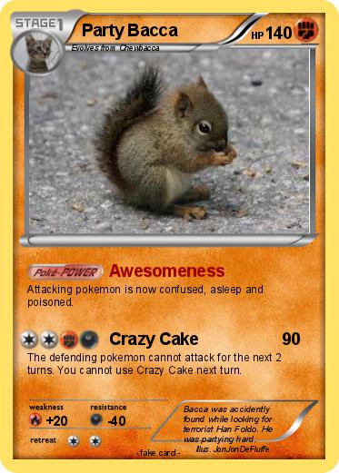 Pokemon Party Bacca