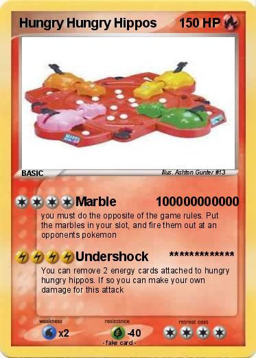 Pokemon Hungry Hungry Hippos
