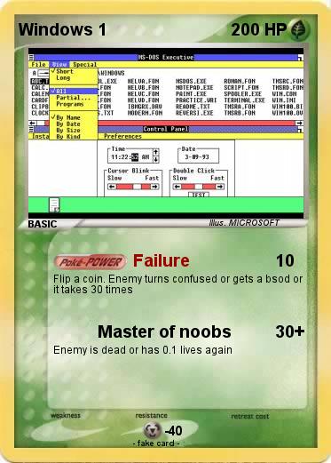 Pokemon Windows 1