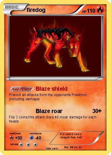 Pokemon firedog