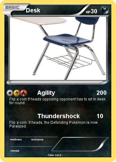 Pokemon Desk