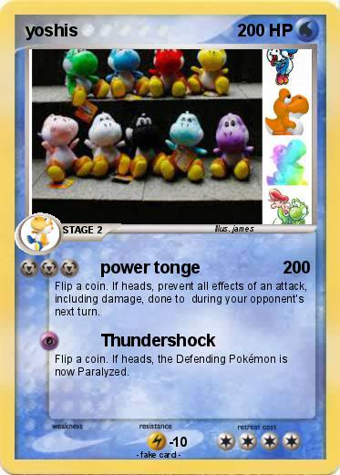 Pokemon yoshis