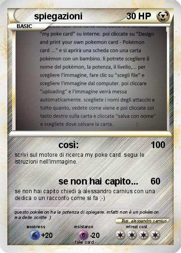 Pokemon spiegazioni