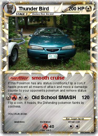 Pokemon Thunder Bird