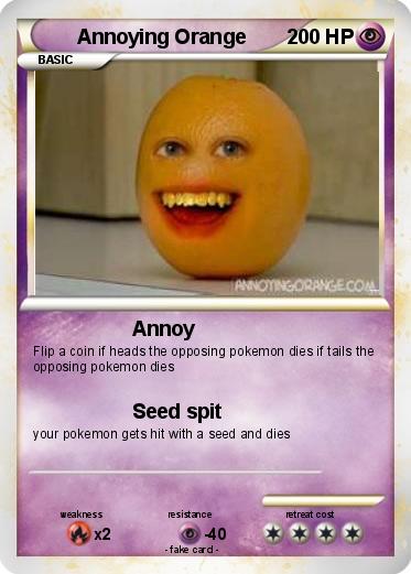 Pokemon Annoying Orange