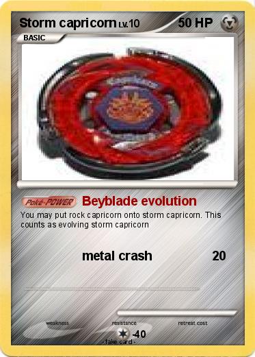Pokemon Storm capricorn