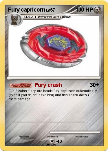Pokemon Fury capricorn