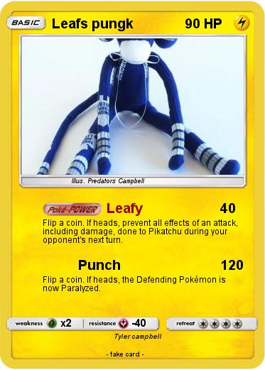 Pokemon Leafs pungk Pokemon Leafs pungk